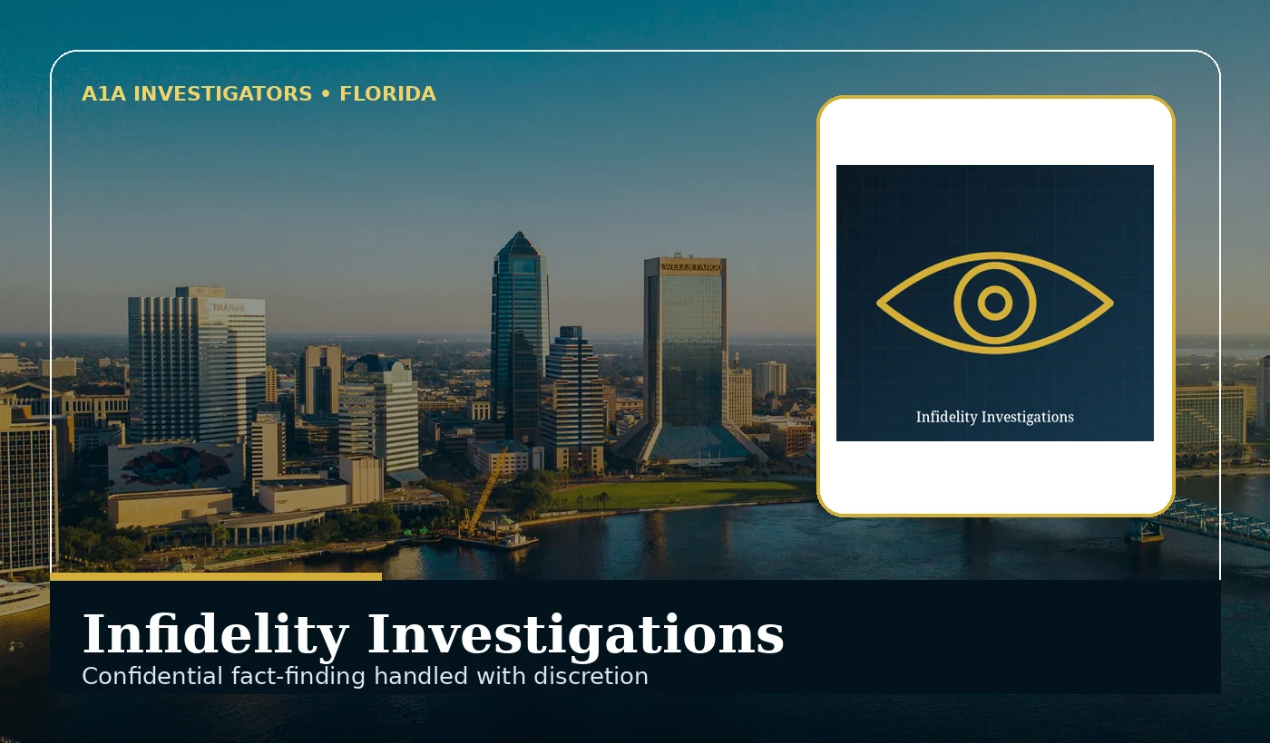 A1A Investigators Infidelity Investigations services in Florida