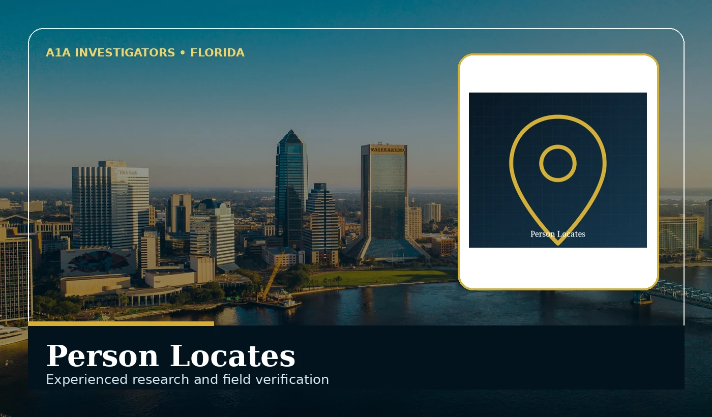 A1A Investigators Person Locates services in Florida